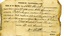 Certificate of Discharge with name of seaman, ship, date and other particulars filled in by hand with ink