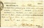 Certificate of Discharge with name of seaman, ship, date and other particulars filled in by hand with ink
