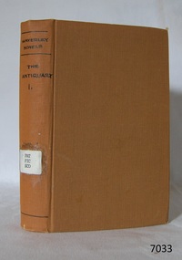 Book - Fictional stories, Sir Walter Scott, Waverley Novels Vol 5 The Antiquary-1, 1836