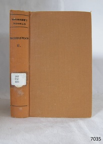 Book - Fictional stories, Sir Walter Scott, Waverley Novels Vol 40 Woodstock or the Cavalier-2, 1838