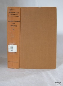Book - Fictional stories, Sir Walter Scott, Waverley Novels Vol 47 Count Robert of Paris-2, 1838