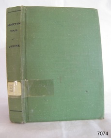 Book - A Fictional Adventure Story, Jules Verne, Martin Paz, 1876