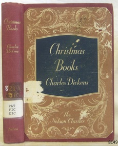 Book - A Fictional Story, Charles Dickens, Christmas Books, 1940's to 1959