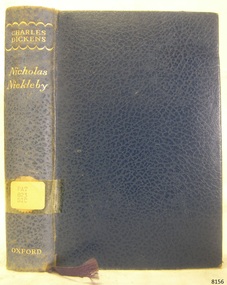Book - A Fictional Story, Charles Dickens et al, Nicholas Nickleby, 1966-1987