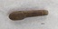 Handle of pocket knife is chipped near the hinge and the metal top is showing some corrosion.