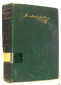 Book - A Fictional Story, Charles Dickens, Christmas Books, 1894