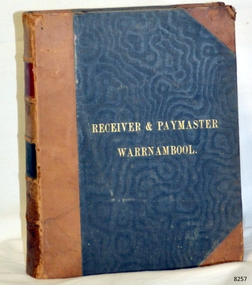 Book - Reference/Legal Statutes, John Ferres, Government Printer, The Victorian Legal Statutes Vol 3, Receiver Paymaster/Warrnambool, 1866