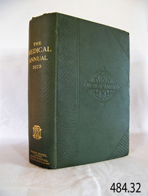 Book - General Medical Reference Annuals, Various Medical Contributors, The Medical Annual and Practitioners Index 1923, 1923