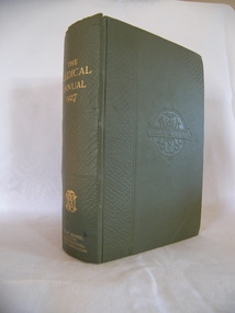 Book - General Medical Reference Annuals, Various Medical Contributors, The Medical Annual and Practitioners Index 1927, 1927