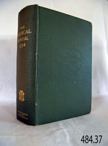 Book - General Medical Reference Annuals, Various Medical Contributors, The Medical Annual and Practitioners Index 1934, 1934