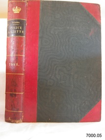 Administrative record - Reference Sociology/History, John Ferres, Government Printer, Victoria Police Gazettes for 1866, 1866