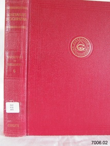 Book - Reference Encyclopedia, Alexander Hugh "Alec" Chisholm, The Australian Encyclopedia Vol 6 Marsupials to Parliament Houses (Set 1), 1962