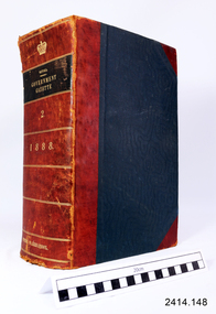 Book - Reference/Colonial Government Notification Gazette, Robert Smith Brain, The Victoria Government Gazette 1888 Vol 2 /76, 1888