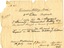 Rectangular paper certificate with mix of printed and handwritten text, dated 1st July 1894