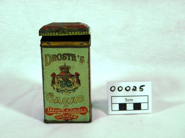 Tin cacao, Johannes Mussett, c.1920