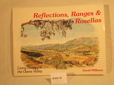 Book, David Williams, Reflections, Ranges and Rosellas, 1995