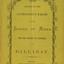 Cover of the  Constitution of the School of Mines for the Colony of Victoria at Ballarat