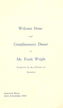 Printer programme and menu