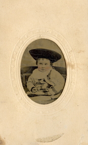 Photo - Little Gem tintype, Possibly American Studio, Portrait of a child