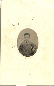 Photograph - Little Gem tintype, Possibly American Studio, Portrait of a Boy