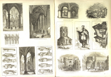 Book, Old England: a pictorial museum of Regal, Ecclesiastical, Baronial, Municipal and Popular Antiquities, 1860 (exact)