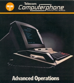 Equipment - Computerphone, Telecom, Telecom Computerphone Executive Series, 1985 (estimated)