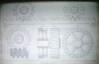Book, The Engineer and Machinist's Drawing-Book: a complete course of instruction for the practical engineer, Possibly c1887