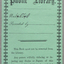 Green bookplate