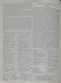 Printed text