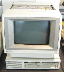computer and monitor