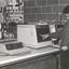 A man uses equipment in a laboratory