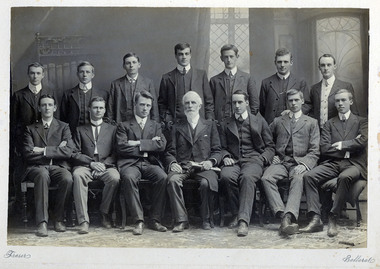 Photograph - Photograph (Black & White), Fraser, Ballarat School of Mines Student Association Committee, 1909