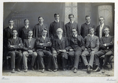 Photograph - Photograph (Black & White), Fraser, Ballarat School of Mines Student Association Committee, 1909, 1909