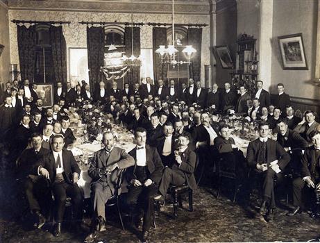 A Group of Men at Craig's Hotel