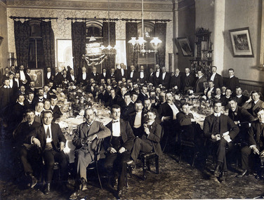 A Group of Men at Craig's Hotel