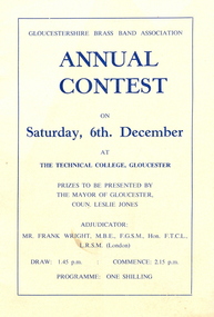 Programme, Field Printers, Annual Contest