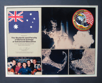Assemblage, National Aeronautics & Space Administration (NASA) presentation to the Students of the Ballarat College of Advanced Education