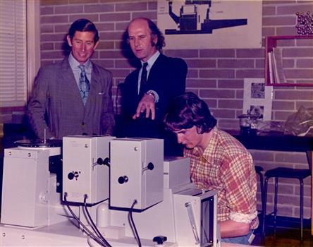 Prince Charles inspects Mount Helen Campus