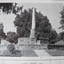 Bluestone memorial with cannons