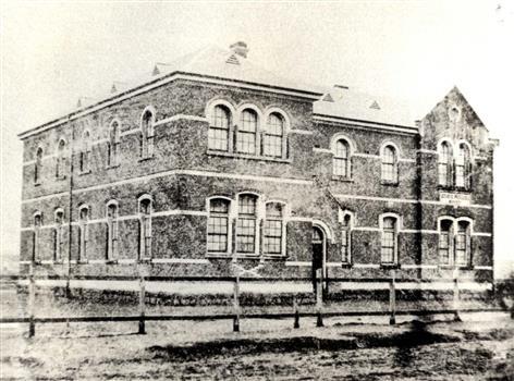Double storey bricj school