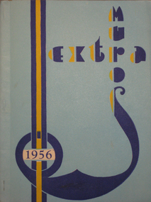 Book, Extra Muros 1956, Teachers' College Ballarat, 1956