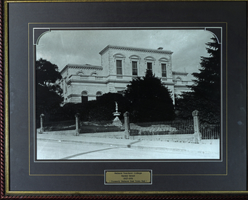 A grand double storey town hall in Ballarat East