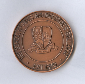 Medal, Ballarat School of Mines 125th Anniversary Medal, c1995