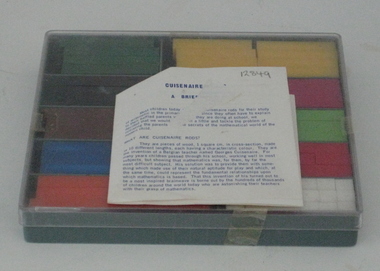Education kit - Educational Aid, Cuisenaire Rods, c1970s