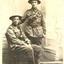 Two Australian soldiers wearing hard helmets