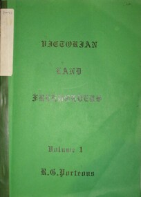 Book, Roger G. Porteous, Victorian Land Freeholders