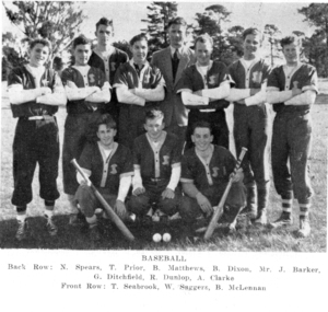 A baseball team