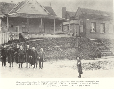 Booklet, Austin McCallum, A History of Ballarat Libraries, 1978