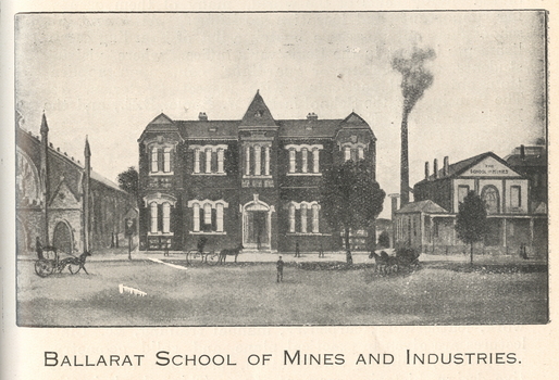 Double storey brick school