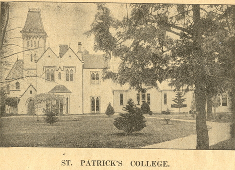 Double storey school with tower